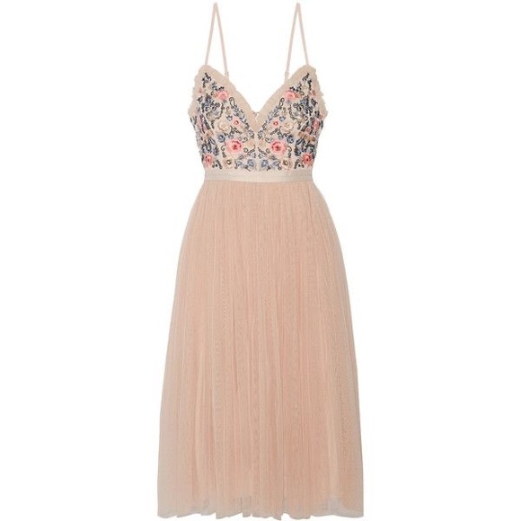 Occasion (Dex) Embroidered Strap Dress - Picture 3 of 9